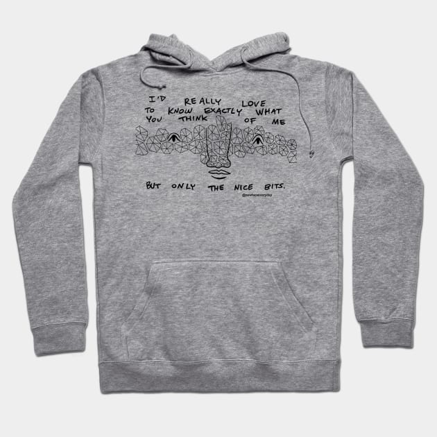 The Nice Bits Hoodie by New Face Every Day